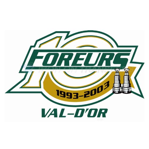 Val-d Or Foreurs Iron-on Stickers (Heat Transfers)NO.7482